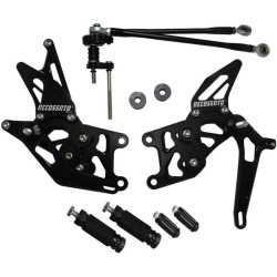 PEDANE ARRETRATE ACCOSSATO HONDA CBR 600 RR 07-08