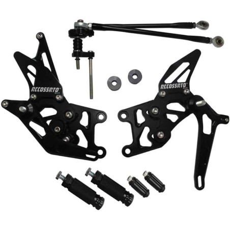 RACING REARSETS KIT ACCOSSATO HONDA CBR600RR 07-08