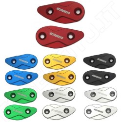 COPPIA TAPPI SPECCHIETTI RETROVISORI ACCOSSATO HONDA - MC004