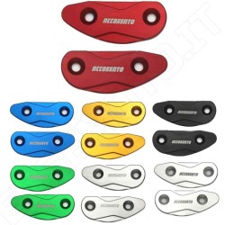 COPPIA TAPPI SPECCHIETTI RETROVISORI ACCOSSATO TRIUMPH - MC007