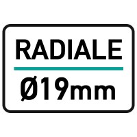 Pompe Freno Radiali Ø19 Anteriori per Moto - Spedizione Gratis